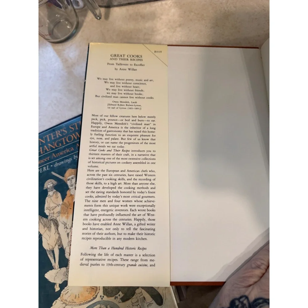 Great Cooks and Their Recipes Anne Willan 1977 Hardcover Cookbook First Edition